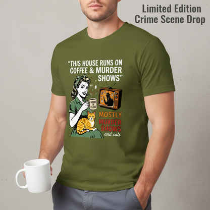 Coffee & Murder Shows T-Shirt__space