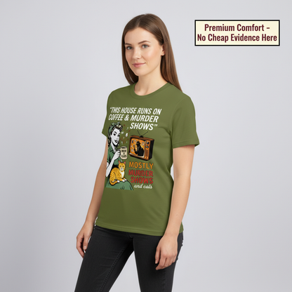 Coffee & Murder Shows T-Shirt__benefit