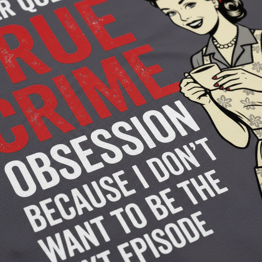 True Crime Obsession T-Shirt__detail