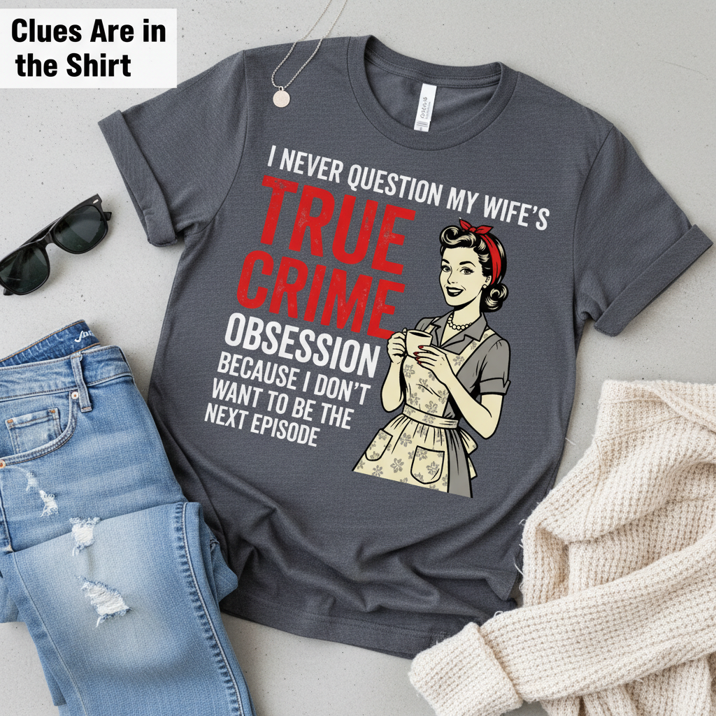 True Crime Obsession T-Shirt__pair