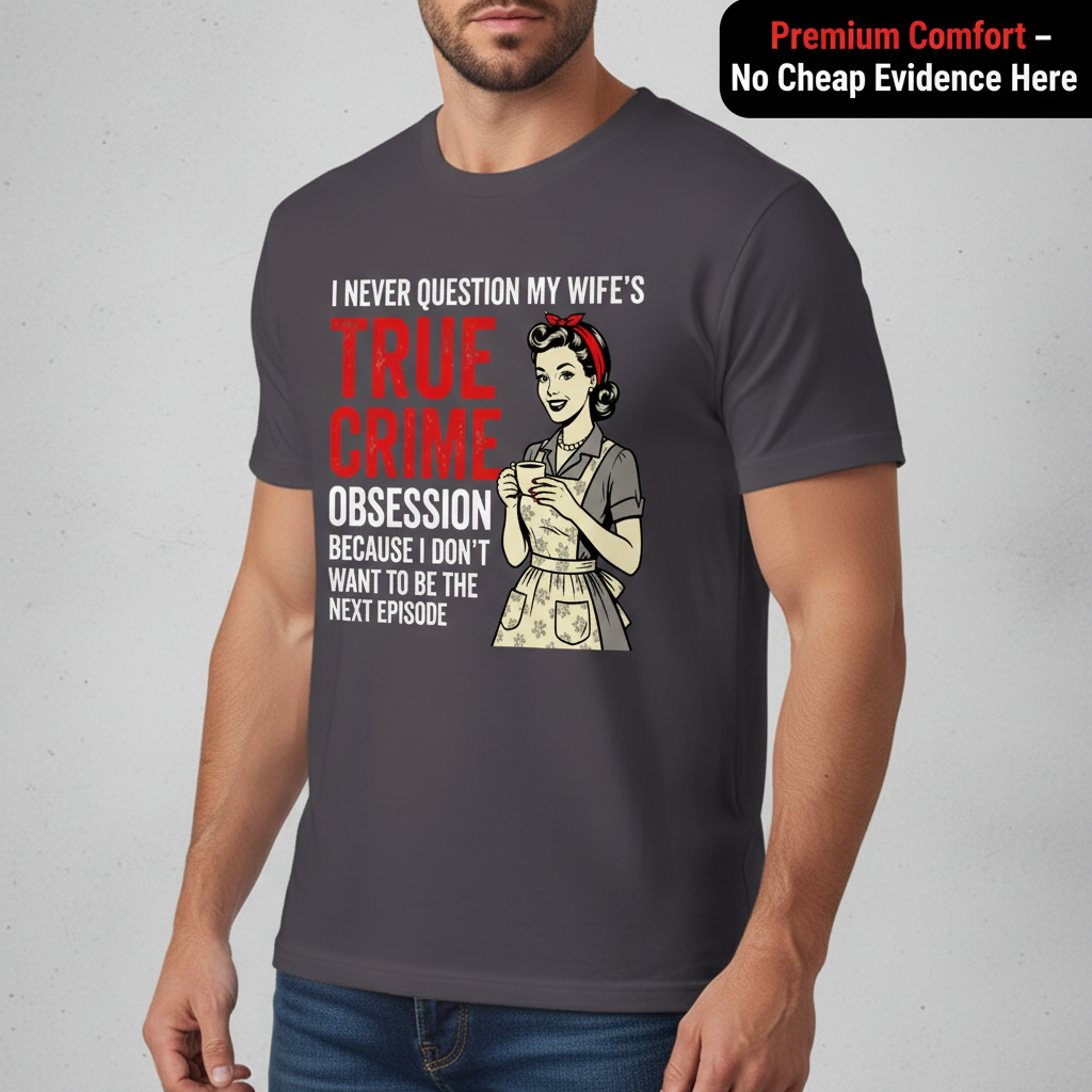 True Crime Obsession T-Shirt__space
