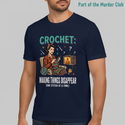 Crochet Mystery Disappear T-Shirt__hero