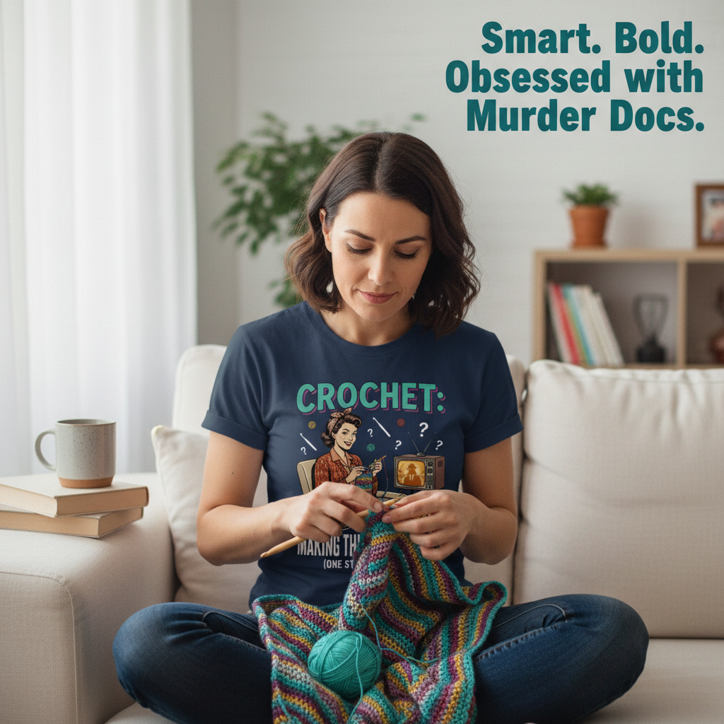 Crochet Mystery Disappear T-Shirt__use