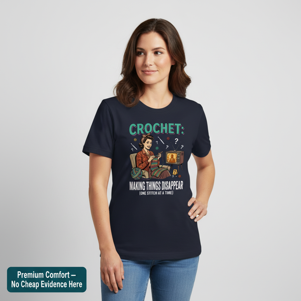 Crochet Mystery Disappear T-Shirt__benefit