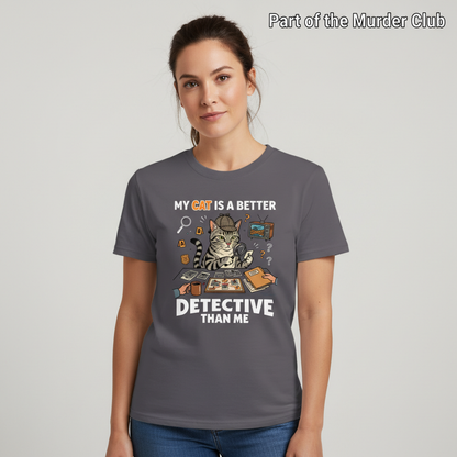 Cat Detective T-Shirt__hero