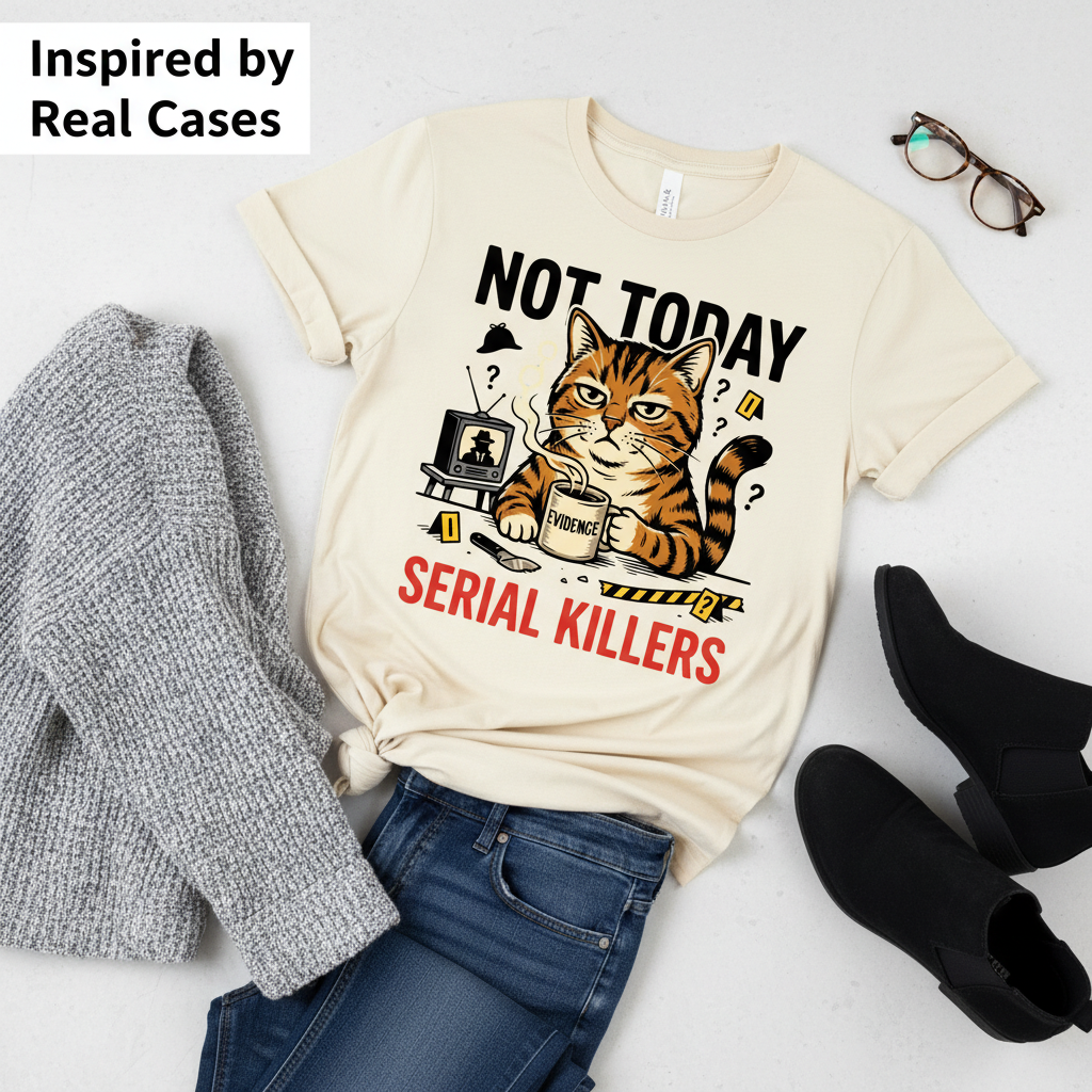 Not Today Serial Killers T-Shirt__pair