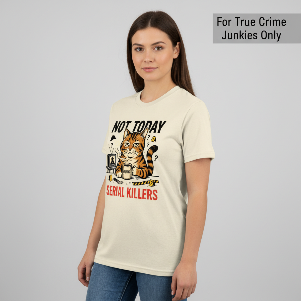 Not Today Serial Killers T-Shirt__hero