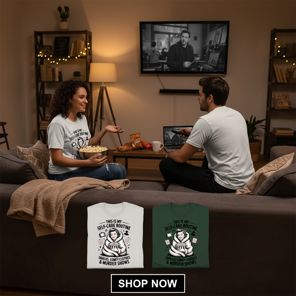 Murder Show Self-Care T-Shirt_dual_lifestyle