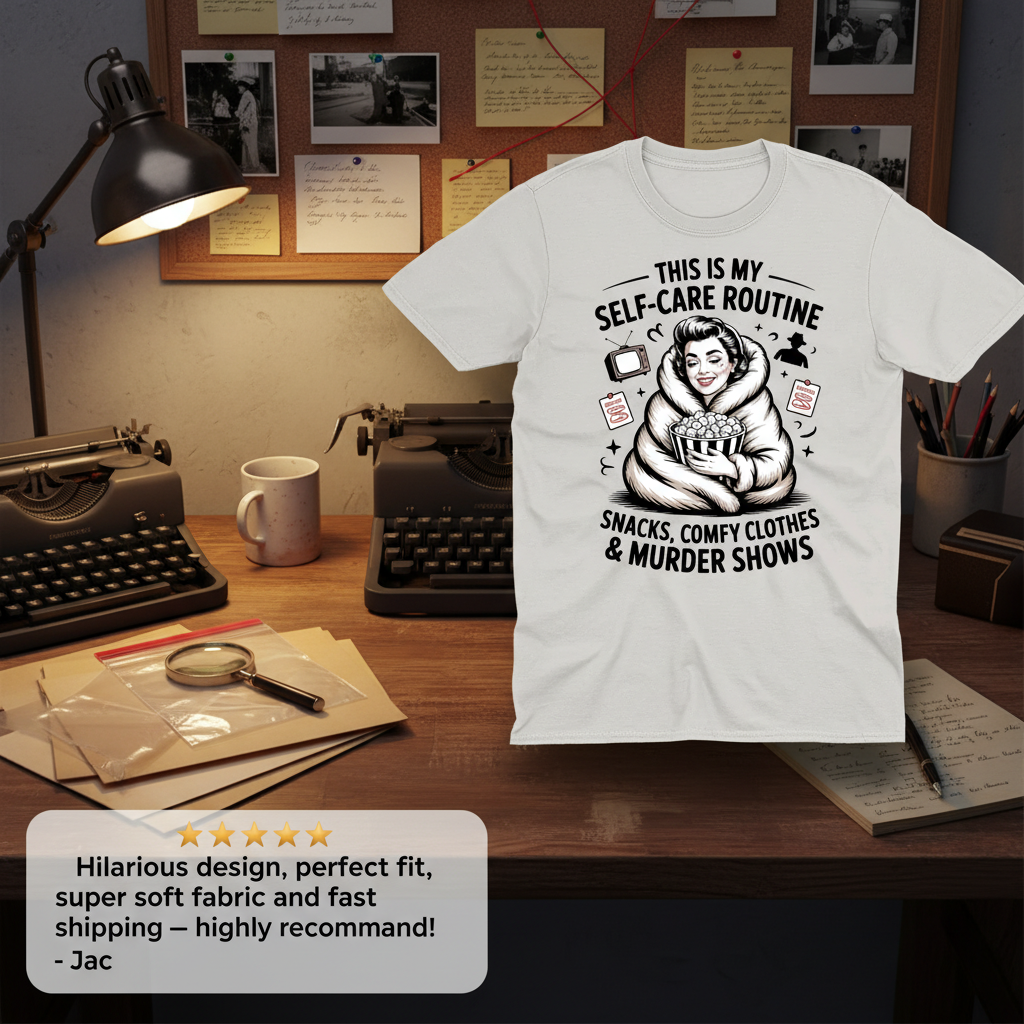 Murder Show Self-Care T-Shirt_review_5star