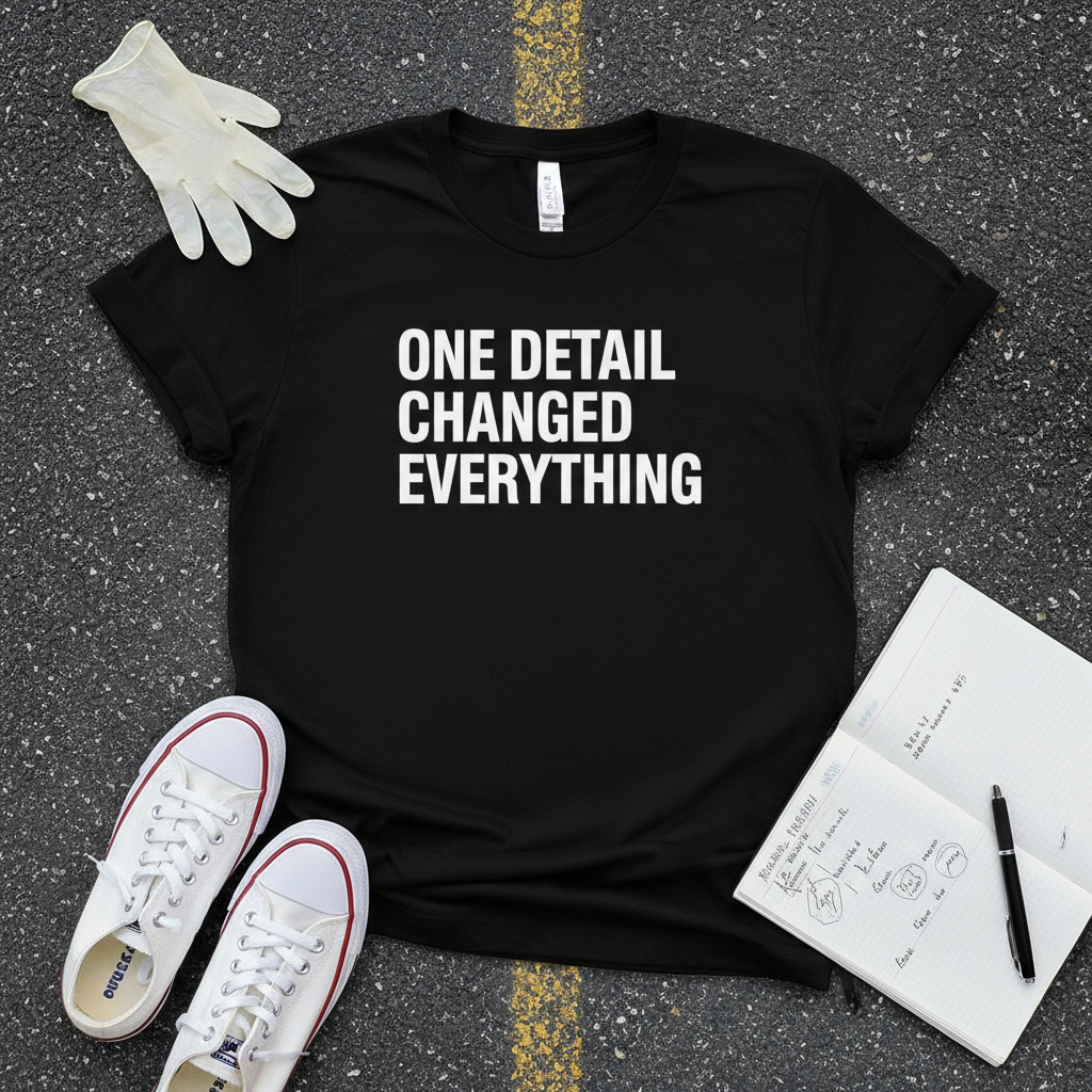 One Detail Changed Everything T-Shirt_3_model