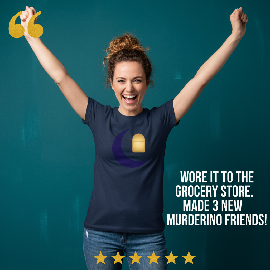 Midnight Justice T-Shirt_model_testimonial