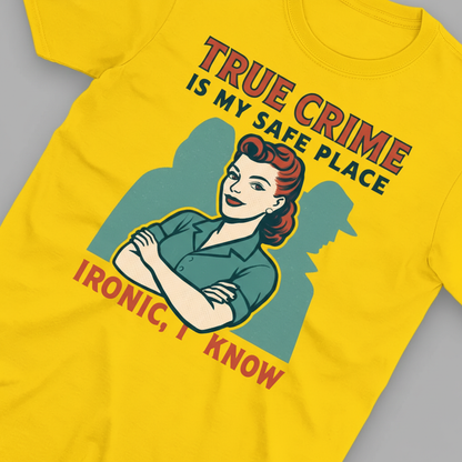 True Crime Safe Place T-Shirt_extreme_za