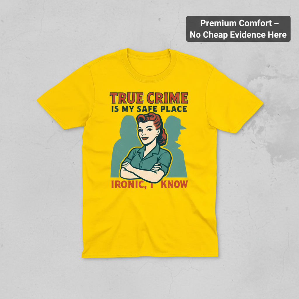 True Crime Safe Place T-Shirt_clean