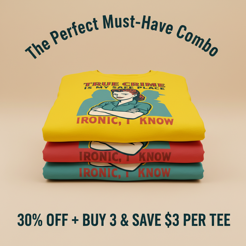 True Crime Safe Place T-Shirt_stacked_promotion