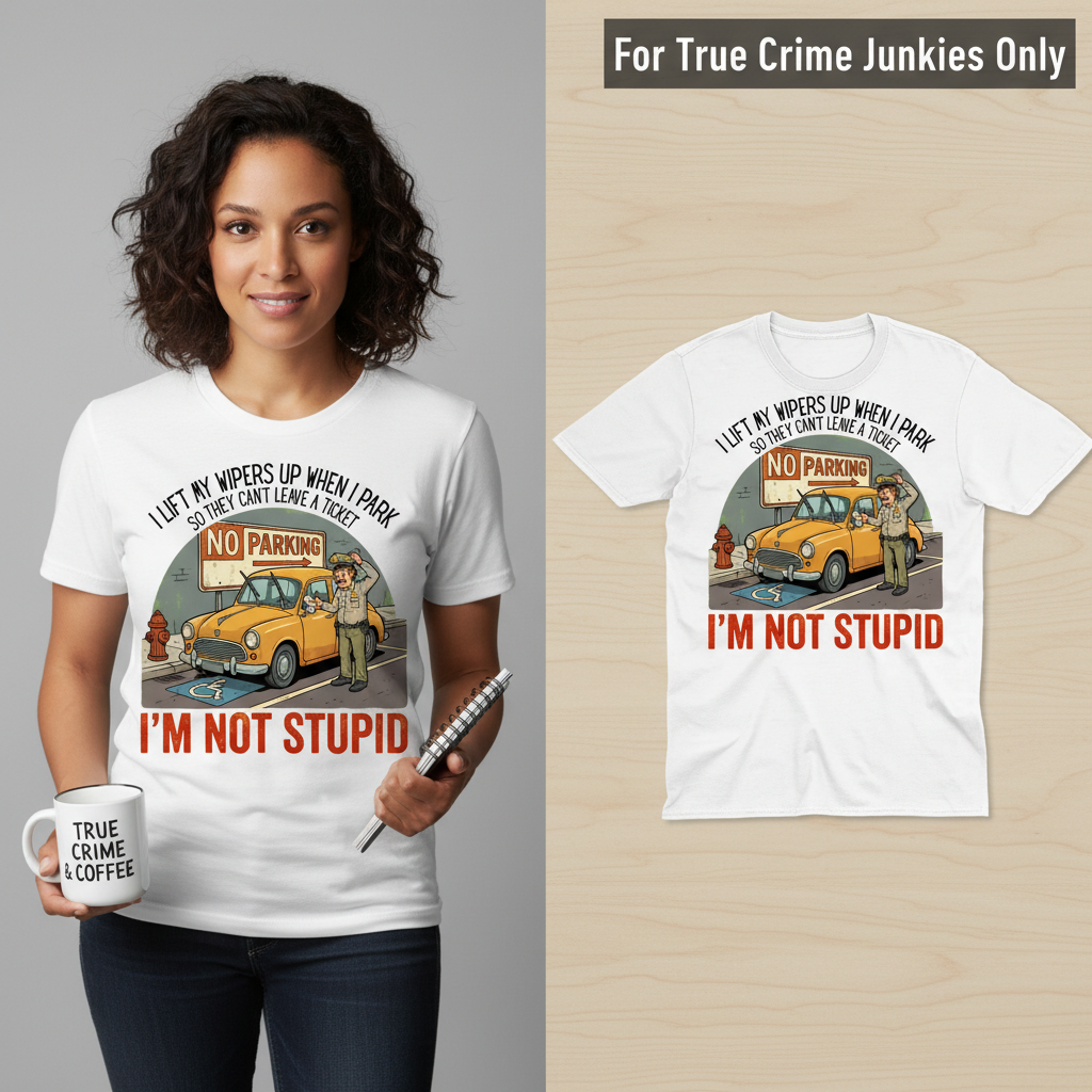 I'm Not Stupid T-Shirt_model_flat