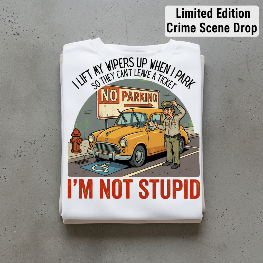 I'm Not Stupid T-Shirt_stacked_flatlay