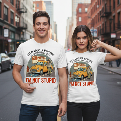 I'm Not Stupid T-Shirt_dual_lifestyle