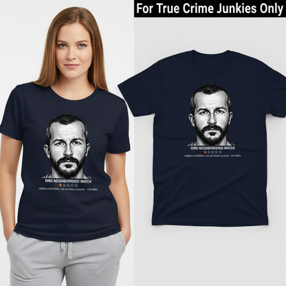 Chris Watts One-Star Criminal T-Shirt_model_flat