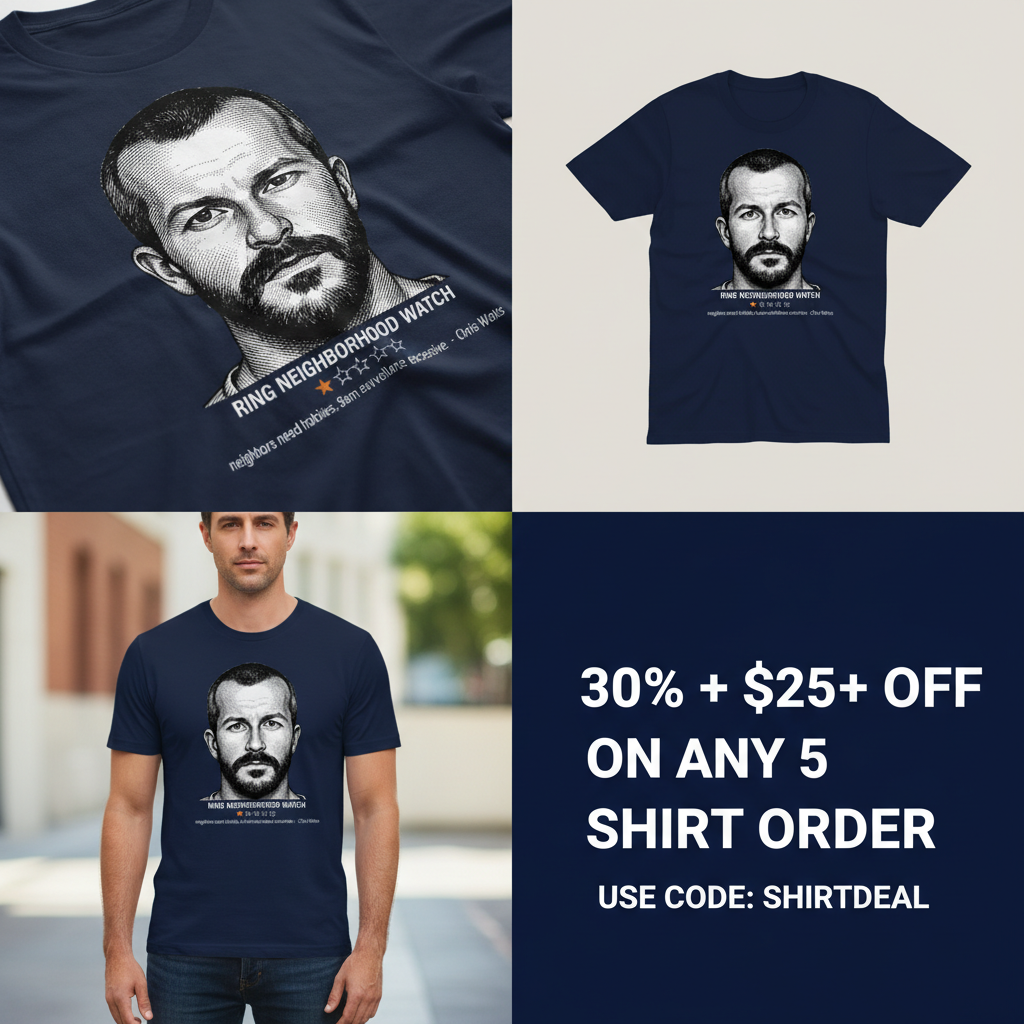 Chris Watts One-Star Criminal T-Shirt_4_panel