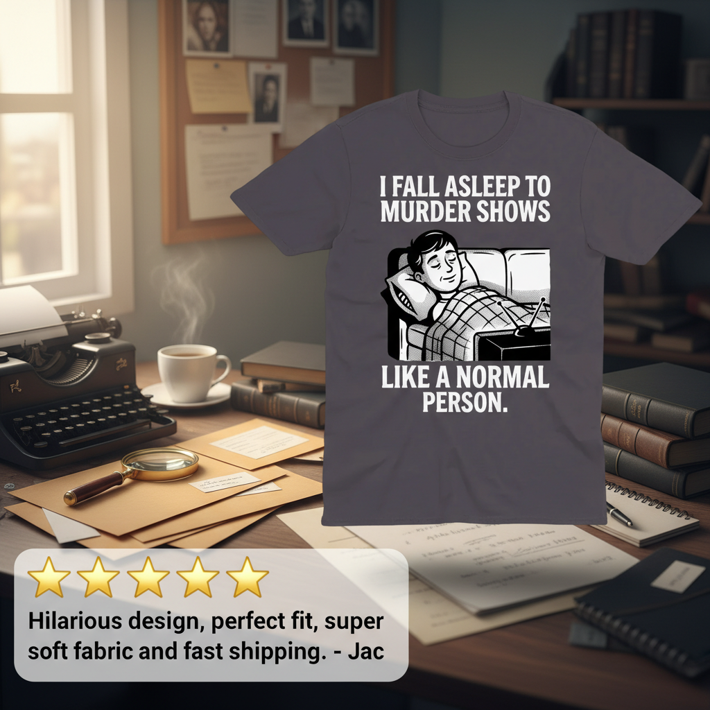 Murder Shows and Chill T-Shirt_review_5star