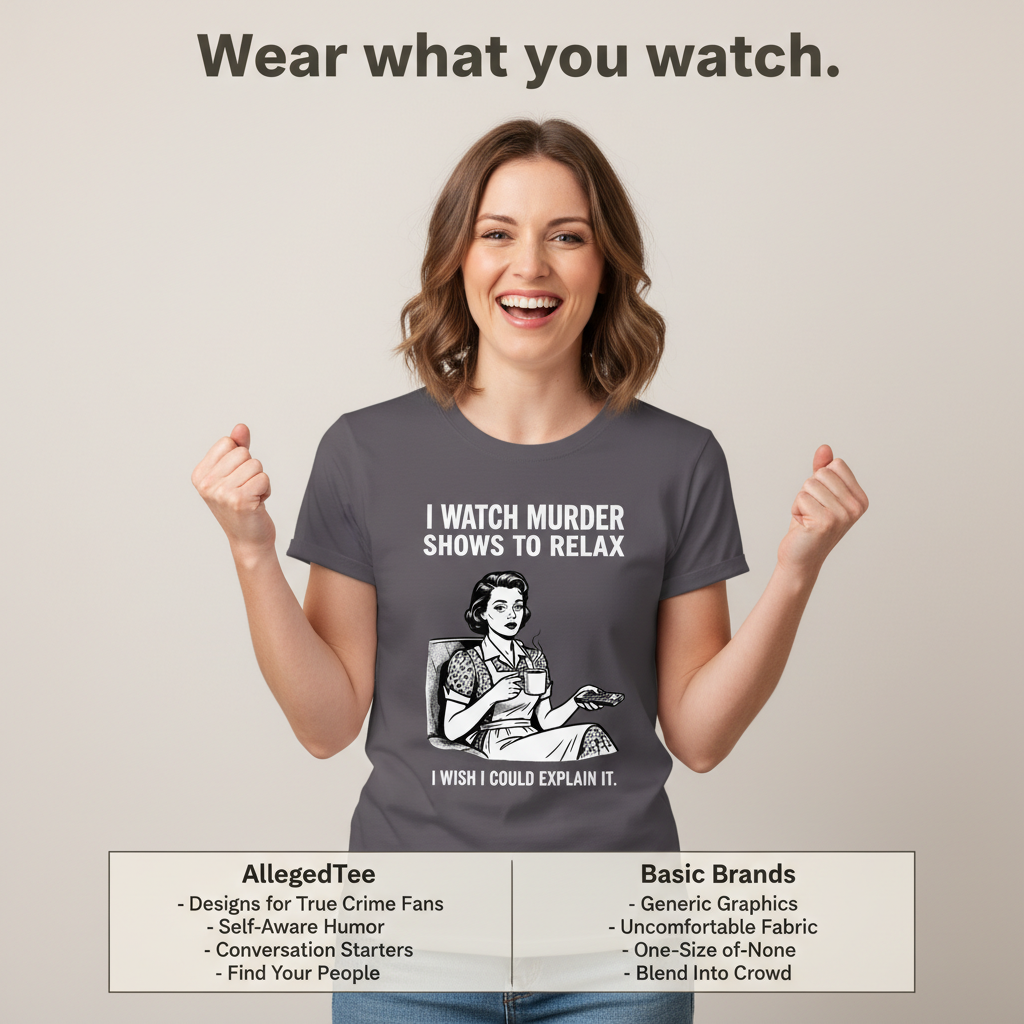 Murder Shows & Chill T-Shirt_product_table