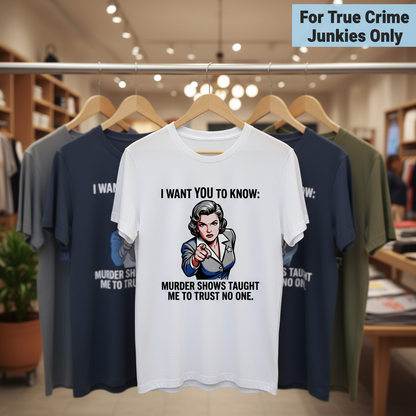 Trust No One T-Shirt_boutique_rack