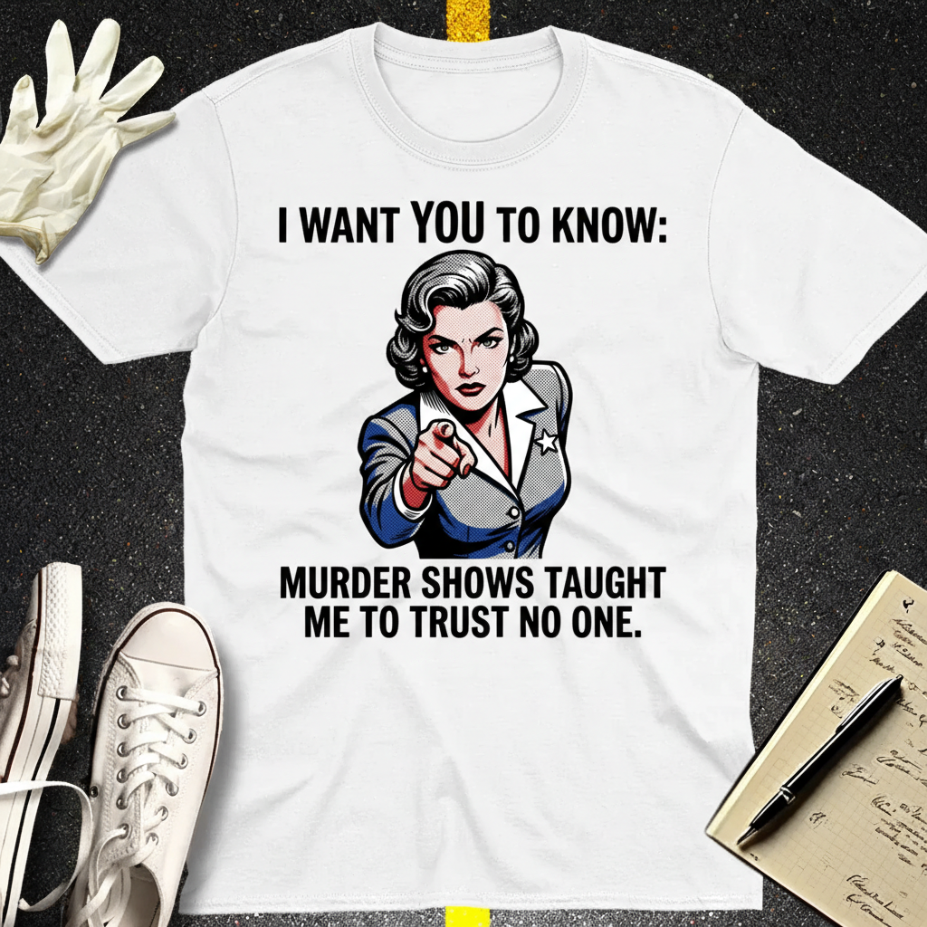 Trust No One T-Shirt_dual_lifestyle