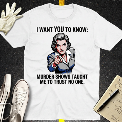 Trust No One T-Shirt_dual_lifestyle