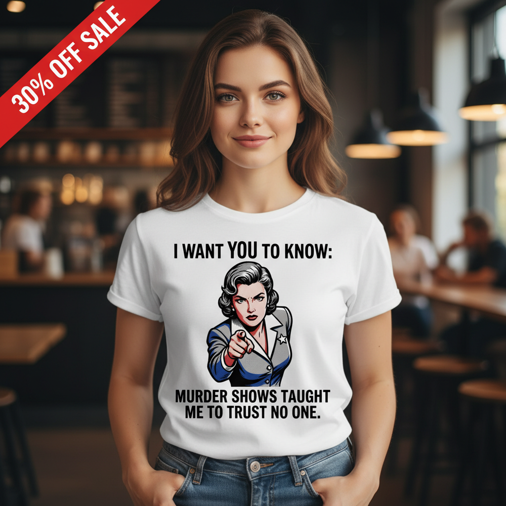 Trust No One T-Shirt_3_model