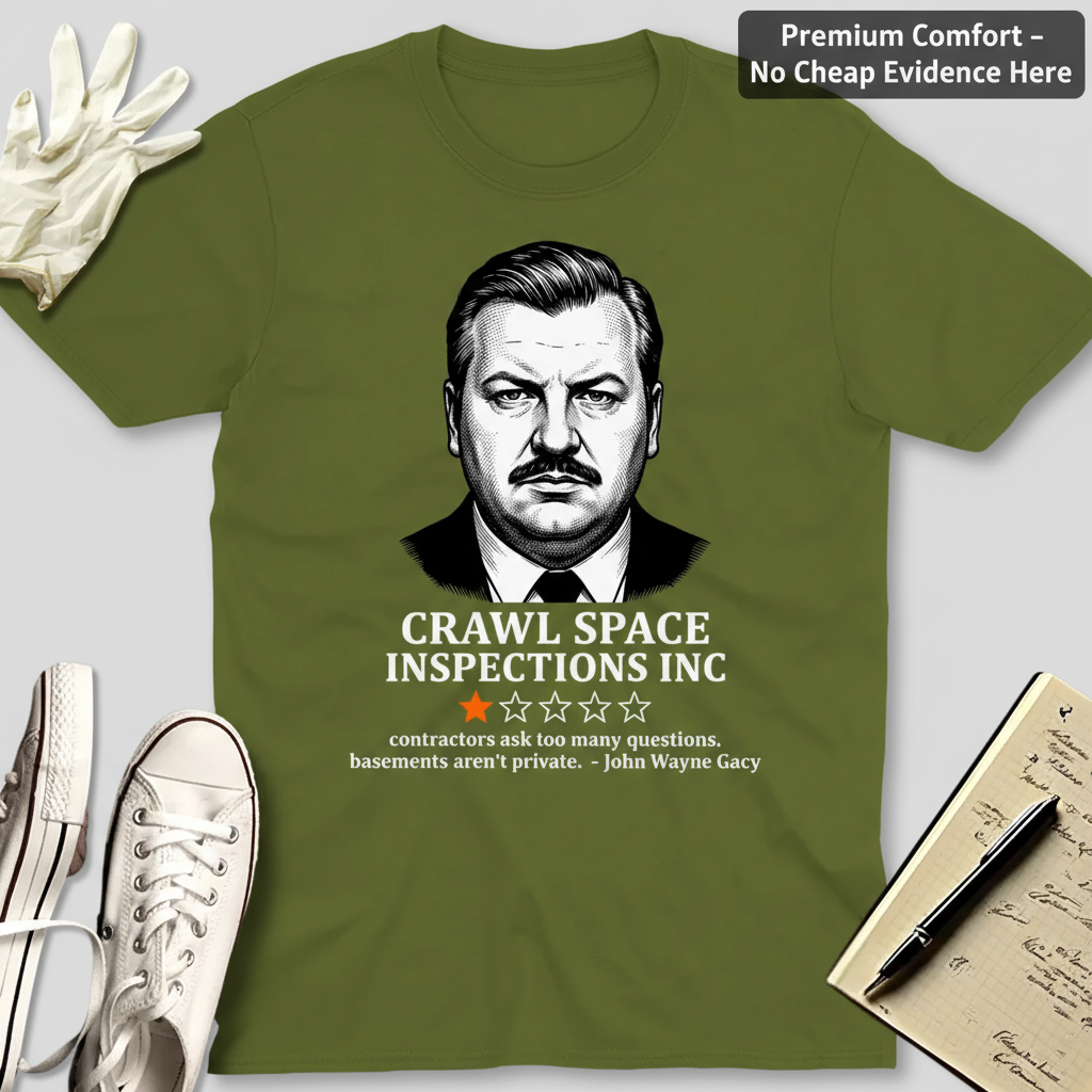 Crawl Space Inspections Review T-Shirt_clean