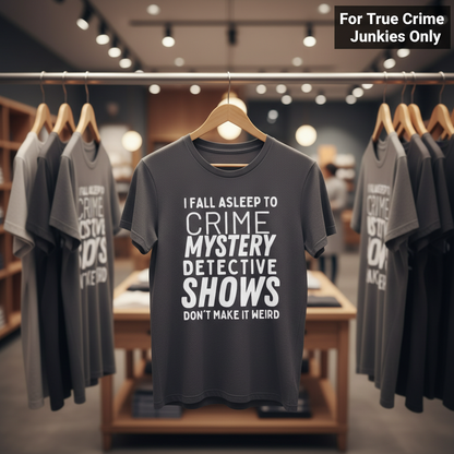 Crime Show Sleep T-Shirt_boutique_rack