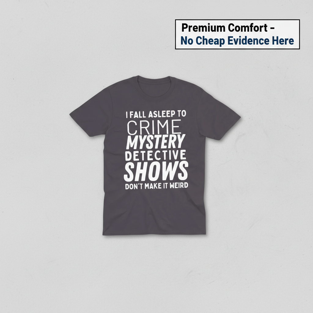 Crime Show Sleep T-Shirt_clean