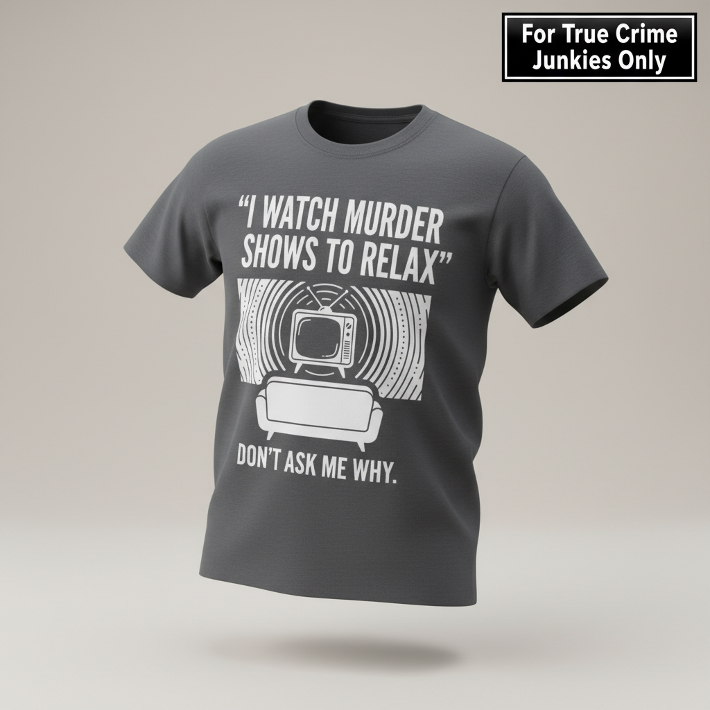 Murder Show Chill T-Shirt_3d_float