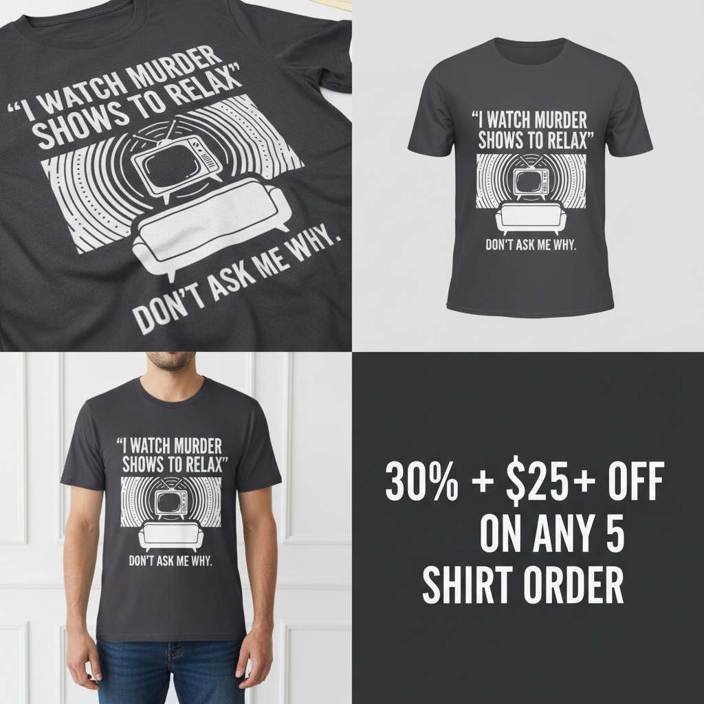 Murder Show Chill T-Shirt_4_panel