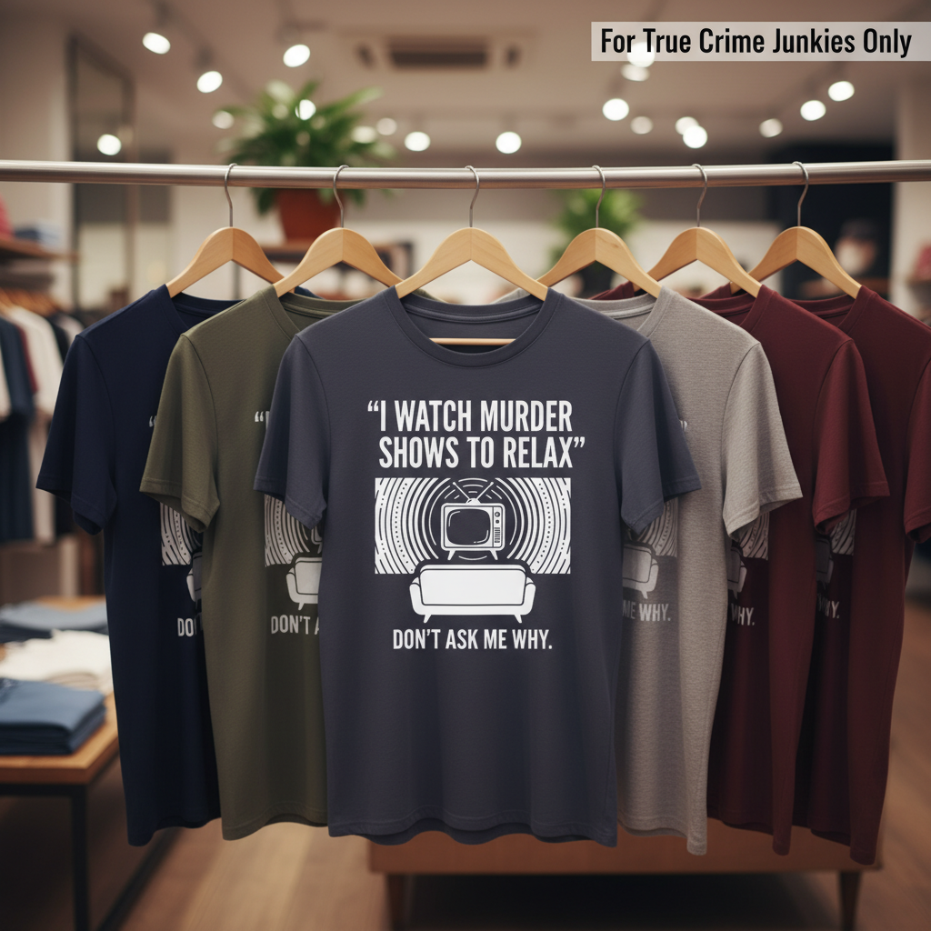 Murder Show Chill T-Shirt_boutique_rack