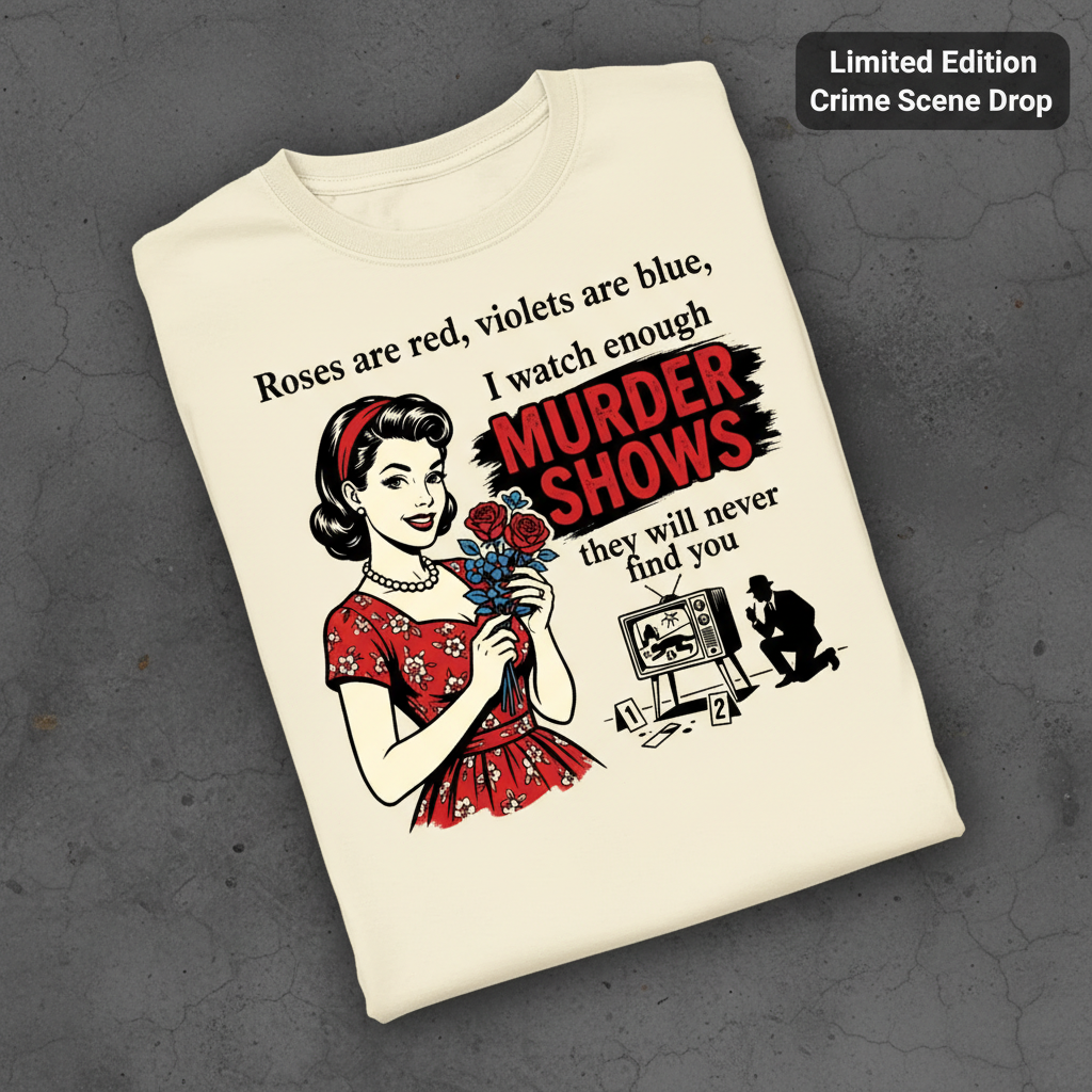 Murder Shows & Roses T-Shirt_fold_tilt