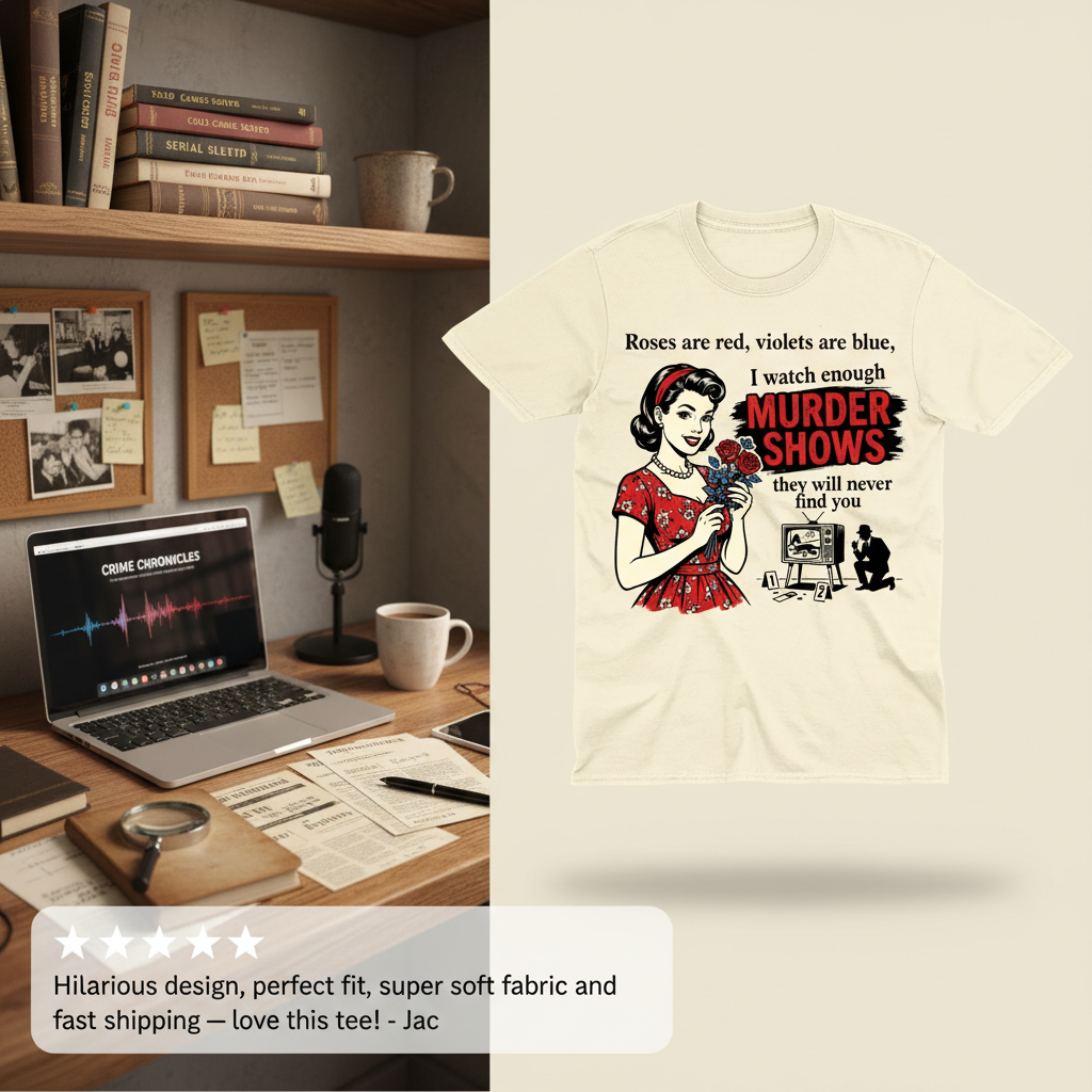 Murder Shows & Roses T-Shirt_review_5star