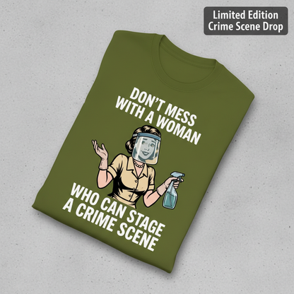 Crime Scene Queen T-Shirt_fold_tilt