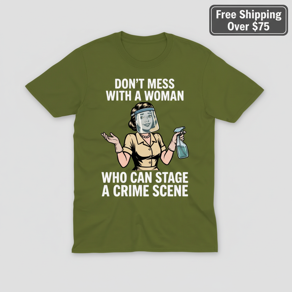 Crime Scene Queen T-Shirt_clean