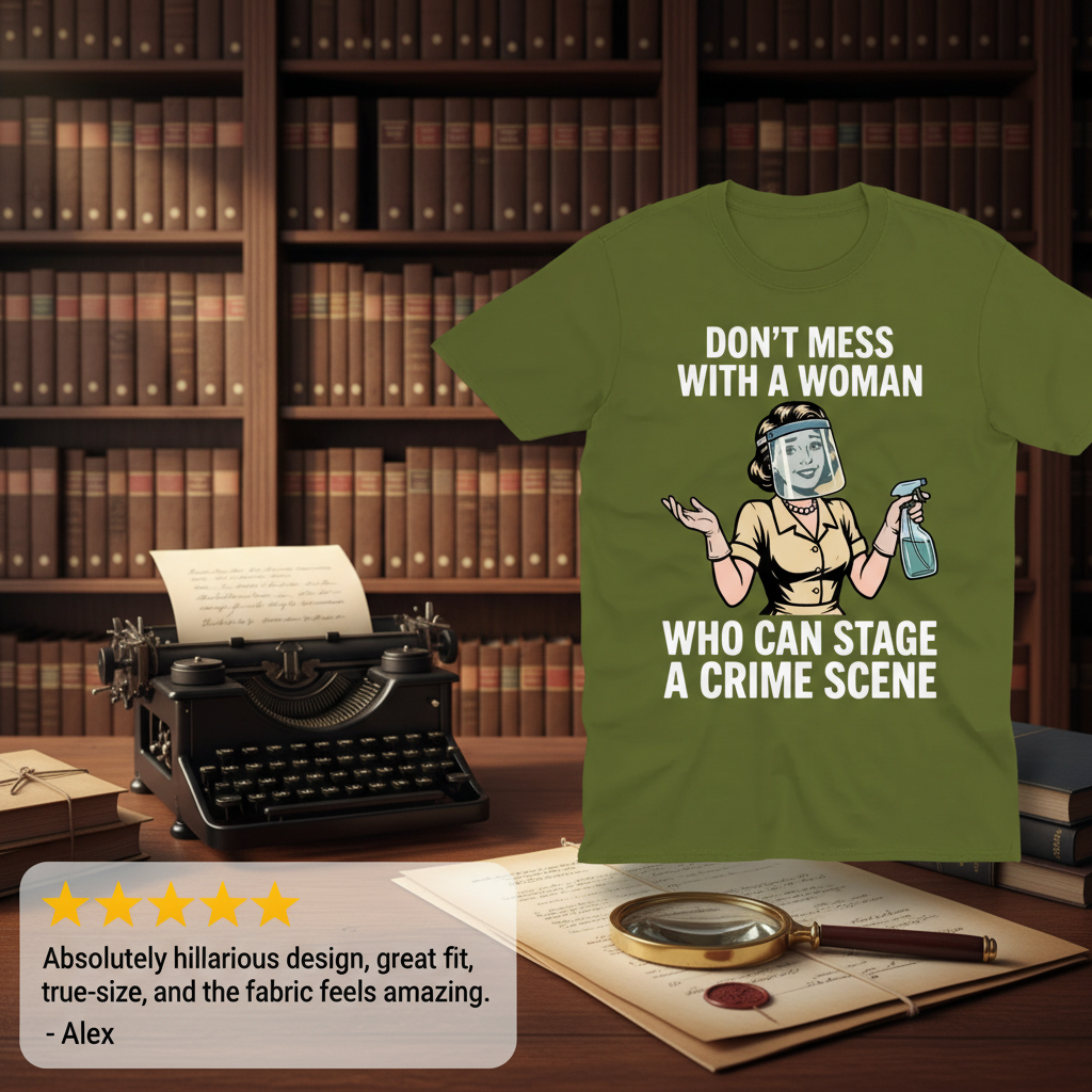 Crime Scene Queen T-Shirt_review_5star