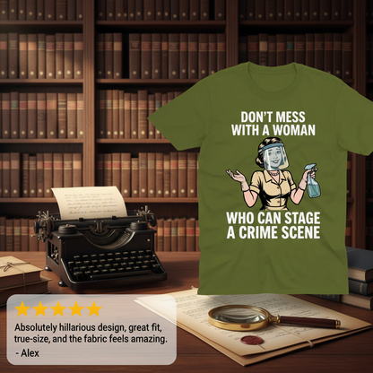 Crime Scene Queen T-Shirt_review_5star