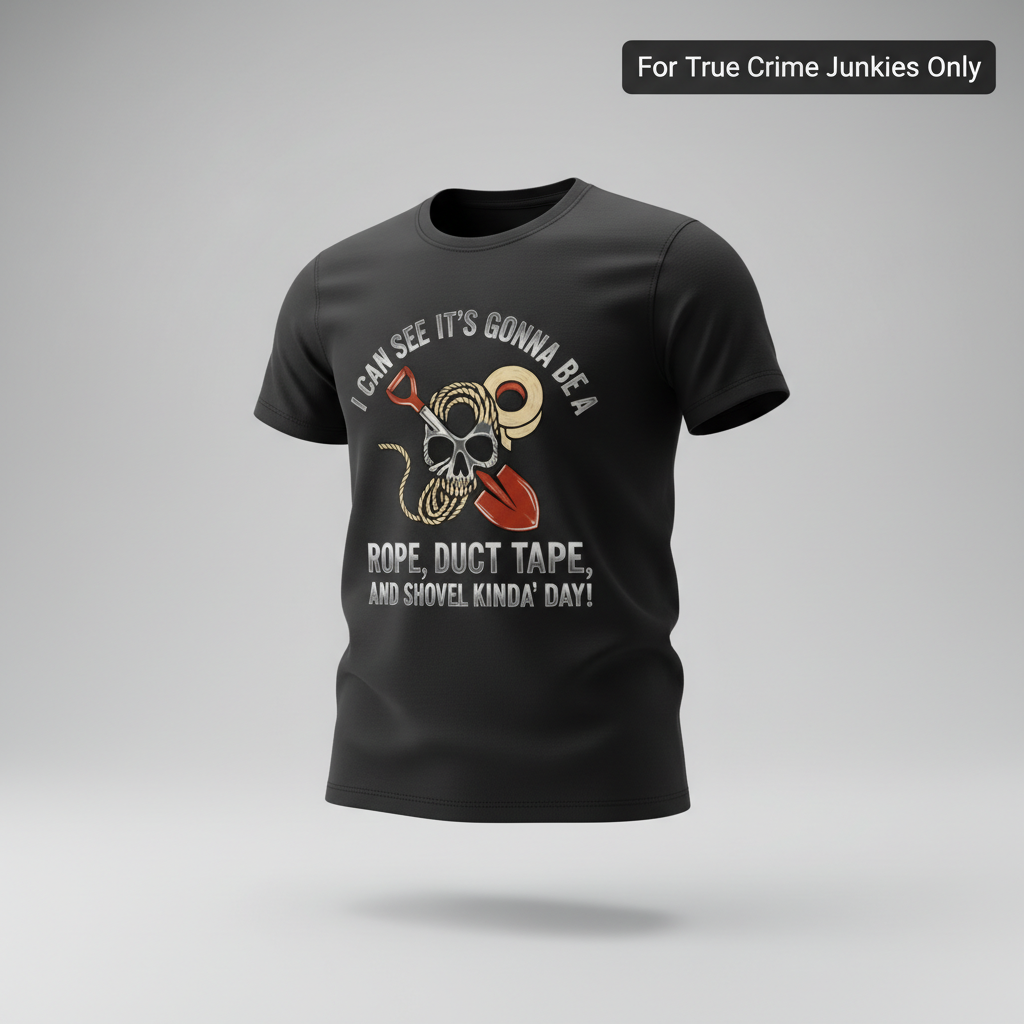 Rope Duct Tape Shovel T-Shirt_3d_float