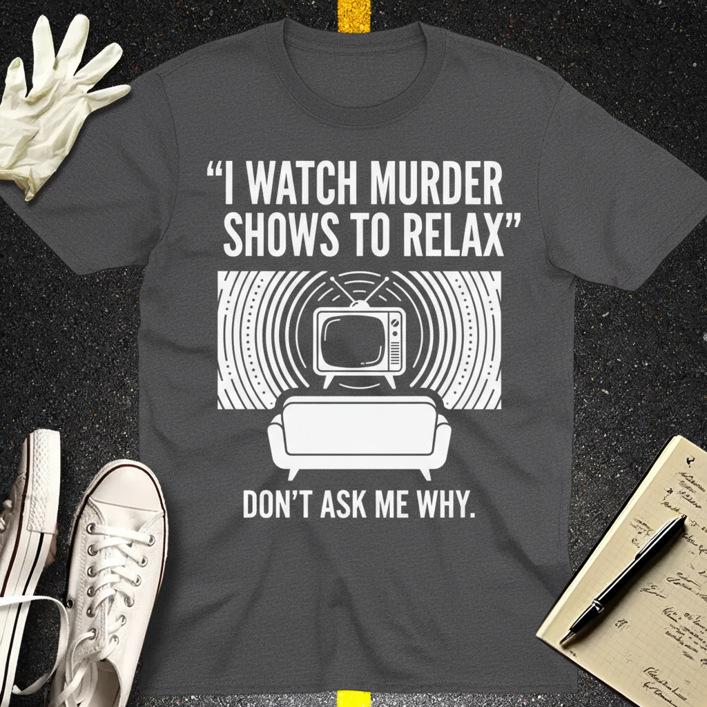 Murder Show Chill T-Shirt_3_model