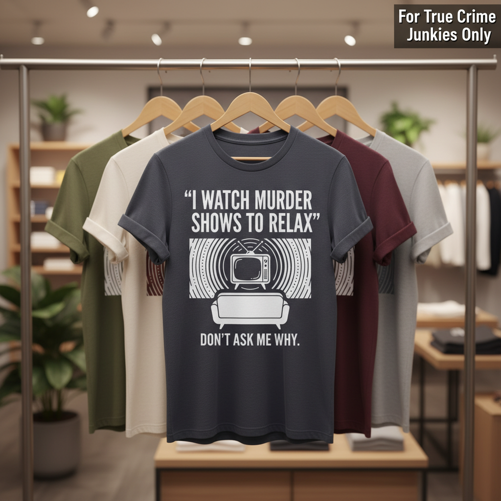 Murder Show Chill T-Shirt_boutique_rack