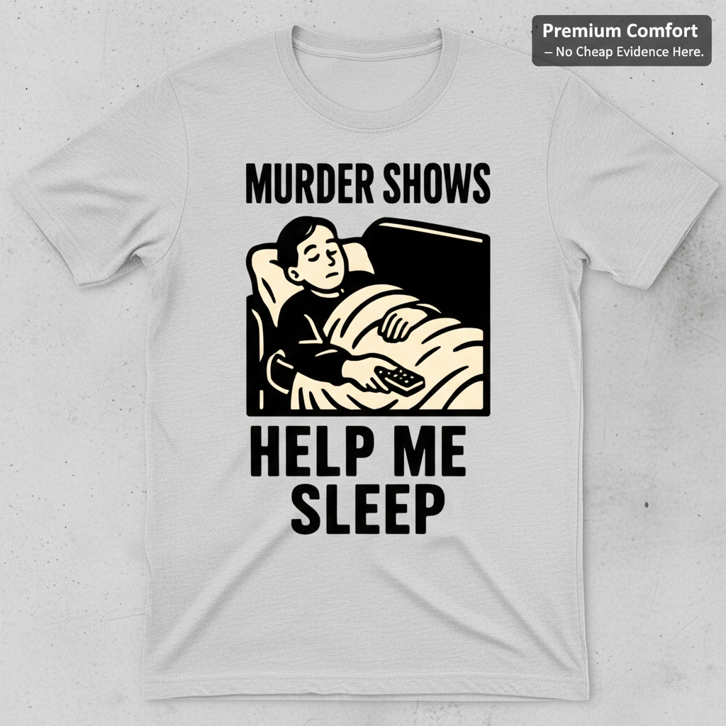 Murder Shows Help Me Sleep T-Shirt_clean
