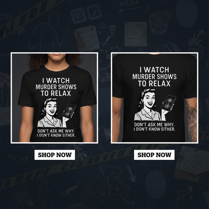Murder Shows to Relax T-Shirt_dual_lifestyle