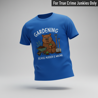 Gardening Bear Justice T-Shirt_3d_float