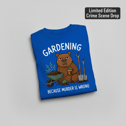 Gardening Bear Justice T-Shirt_fold_tilt