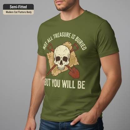 Buried Treasure Threat T-Shirt__benefit