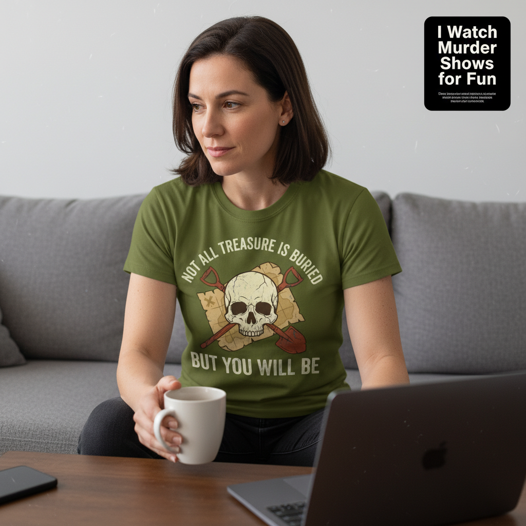 Buried Treasure Threat T-Shirt__use